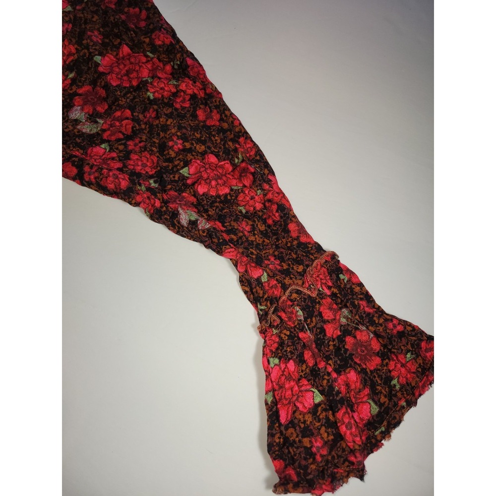 NWT Free People Loretta Floral Print Tunic Size Small Brown Motif Rare Coloring - Picture 5 of 16